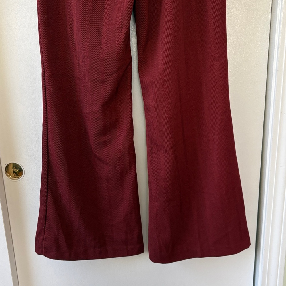 Free People Rudy High Waist Flare Wide Leg Pants 8 - Picture 8 of 11